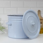 УЦЕНКА Бак, 20 л, без деколи, без крышки, серо-голубой - Фото 2