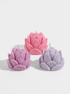 Свеча фигурная формовая «Лотос», 5×5×6 см, соевый воск 10953563