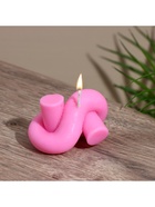 Свеча фигурная формовая «Узелок», 8×5×5 см, соевый воск, МИКС - Фото 3