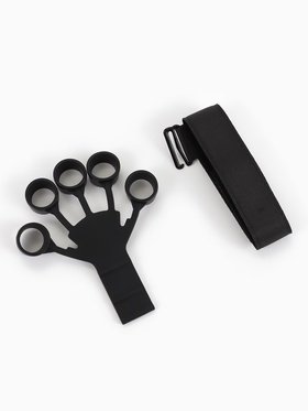 Массажёр силикон для пальцев рук с манжетом 9,5кг 8*14*2,8см чёрн ОТ 10963009