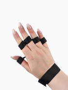 Массажёр силикон для пальцев рук с манжетом 9,5кг 8*14*2,8см чёрн ОТ - фото 63632374