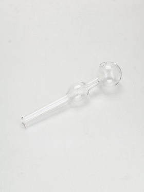 Трубка для курения из стекла, 13 х 3 см