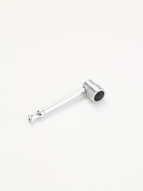 Трубка для курения из металла, 8.7 х 2,5 см