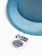 Карнавальная шляпа «Цилиндр», голубая с блёстками, р-р. 56-58 - фото 119823105