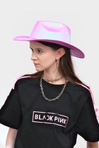 Карнавальная шляпа «Диско», розово-зелёный перламутр, р-р. 56-58 - фото 119823132