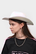 Карнавальная шляпа «Диско», розовый жемчуг, р-р. 56-58 10906437