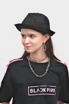 Карнавальная шляпа «Диско», чёрная, р-р. 56-58 - фото 119823158