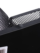 УЦЕНКА Подставка для канцелярских мелочей 4 отделения сетка металл черная 10963128