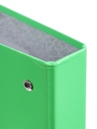 УЦЕНКА Папка на 4 кольцах А4 35мм ErichKrause "Neon" ламинир, зелёная 39061 10963129