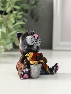 Фигура "Кот на рыбалке" 10 см - фото 61954879