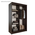 УЦЕНКА Шкаф-купе Элегант 5, 1260×2000×590, Венге/Сосна Лоредо - Фото 2