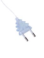 УЦЕНКА Гирлянда «Нить» 4.5 м с насадками «Прищепки-ёлочки», IP20, прозрачная нить, 20 LED, свечение тёплое белое, 220 В 10963179