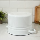 УЦЕНКА Кастрюля цилиндрическая, 8 л, без крышки, светлая - Фото 3