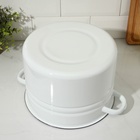 УЦЕНКА Кастрюля цилиндрическая, 8 л, без крышки, светлая - Фото 4