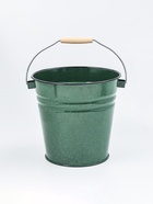 УЦЕНКА Ведро,12 л, без крышки, зелёное, с зерном - Фото 7