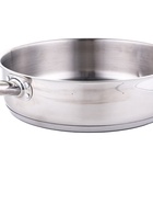 УЦЕНКА Сковорода 28см Общепит глубокая, высота 7,5см корпус 0,6мм индукц. дно ТРС 3,5мм - Фото 7