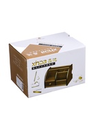 УЦЕНКА Органайзер 5 секций, 1 выдвижной ящик, серия Зебрано с кантом темным, 14*21см 10963208