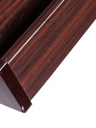 УЦЕНКА Органайзер 5 секций, 1 выдвижной ящик, серия Зебрано с кантом темным, 14*21см 10963208