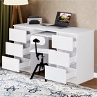 УЦЕНКА Стол письменный Мадера, 1360×500×770, Белый 10963218 - фото 3918225