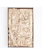 Домик для кукол деревянный, 3 этажа, неокрашенный - фото 119552565