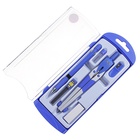 УЦЕНКА Набор чертежный Calligrata, 6 предметов (циркуль 180 мм, точилка, грифель, ластик, карандаш механический, узел 0.5 мм, грифели НВ, узел 0.5 мм), в п... - Фото 4