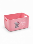 УЦЕНКА Набор Контейнеров для хранения Mommy love, нежно-розовый - Фото 5