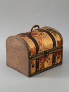 УЦЕНКА Шкатулка сундук дерево «Цветочный узор» 20×15×15.5 см - Фото 6