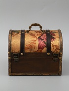 УЦЕНКА Шкатулка сундук дерево «Цветочный узор» 20×15×15.5 см - Фото 7