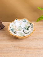 УЦЕНКА Салатник "Листья" дерево манго 20х20х8 см - Фото 2