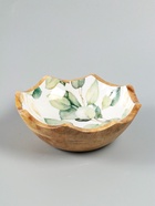 УЦЕНКА Салатник "Листья" дерево манго 20х20х8 см - Фото 5