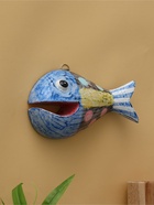 УЦЕНКА Панно «Рыба-хищник» дерево 20×12×4 см, цв. разноцветный - Фото 2