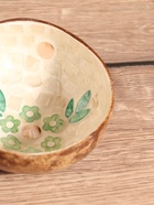 УЦЕНКА Чаша "Ягода" 14х14х6 см, кокос - фото 14997550