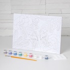 УЦЕНКА Картина по номерам "Бабочка" 20*28,5 см 10963256