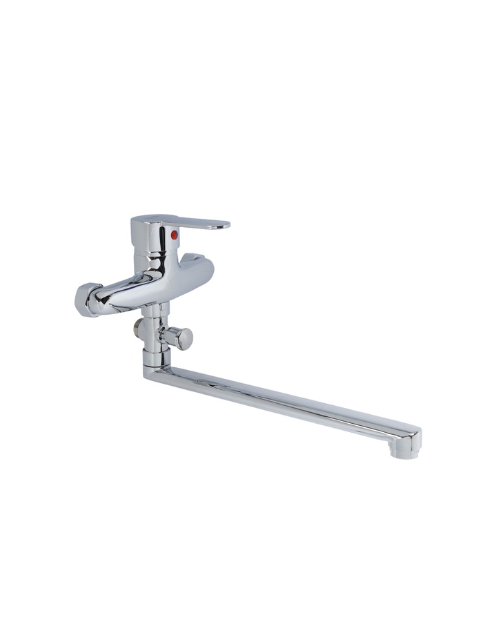 УЦЕНКА Смеситель для ванны ZEIN Z3378, картридж 35 мм, с душевым набором, лейка 4 режима, хром 98479 - Фото 1