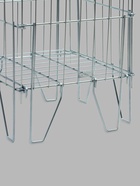 Корзина накопитель, 40×40×75 см, цвет хром - Фото 4