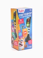 Светофор с обучающими карточками БУБА «Город», свет 10908271