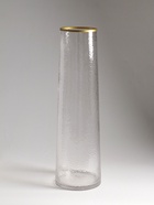 Ваза напольная «Линней», 50×15 см, стекло, прозрачная - фото 63128253