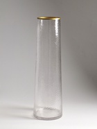 Ваза напольная «Линней», 50×15 см, стекло, прозрачная - фото 63128254