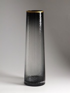 Ваза напольная «Линней», 50×15 см, стекло, серая - фото 809364991