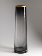 Ваза напольная «Линней», 50×15 см, стекло, серая - фото 809364992