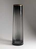 Ваза напольная «Линней», 50×15 см, стекло, серая - фото 809364993