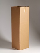 Ваза напольная «Линней», 50×15 см, стекло, серая 10933778