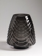 Ваза «Флер», 19.5×16 см, стекло, серая - фото 63128269