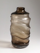 Ваза «Тонье», 28×14 см, стекло, серо-коричневая - фото 63128277