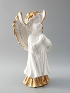 УЦЕНКА Фигура "Ангел молящийся большой" белое золото 53х30х20см 10963402