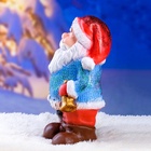 УЦЕНКА Фигура "Дед мороз с елкой" с блестками 37см 10963414