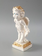 УЦЕНКА Фигура "Ангел малый" белый 29,5х12х13 см 10963417