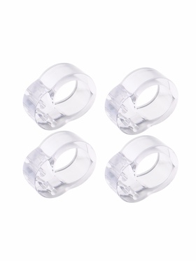 Стопперы на ручку двери, противоударные, набор 4 шт., Крошка Я