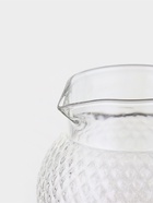 Кувшин Magistro «Богема. Соты», 16×11×23 см, крышка-сито, стекло, прозрачный - фото 61954985