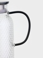 Кувшин Magistro «Богема. Соты», 16×11×23 см, крышка-сито, стекло, прозрачный - фото 61954986